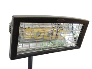 Infrarood halogeen straler 1500 Watt IPX4 (spatwaterdicht)